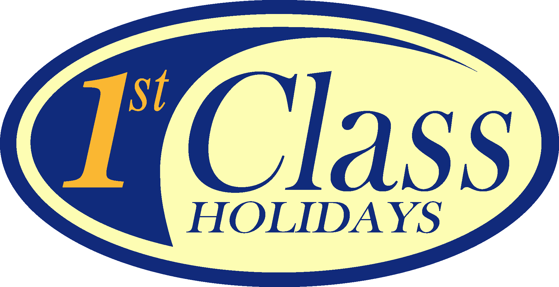 1st Class Holidays Logo Vector Logo